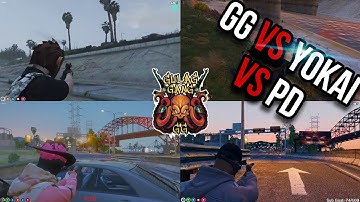 Gulag gang vs yokai vs pd [multi POV] | Nopixel 3.0 gta rp