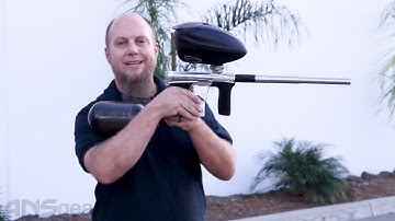 HK Army Invader Geo CS2 PRO Paintball Gun - Shooting