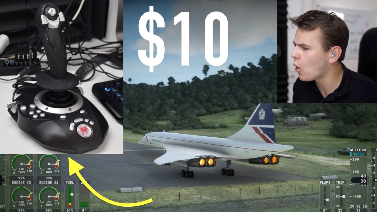 This is the perfect starter joystick for Flight Simulator - and it's just  $20