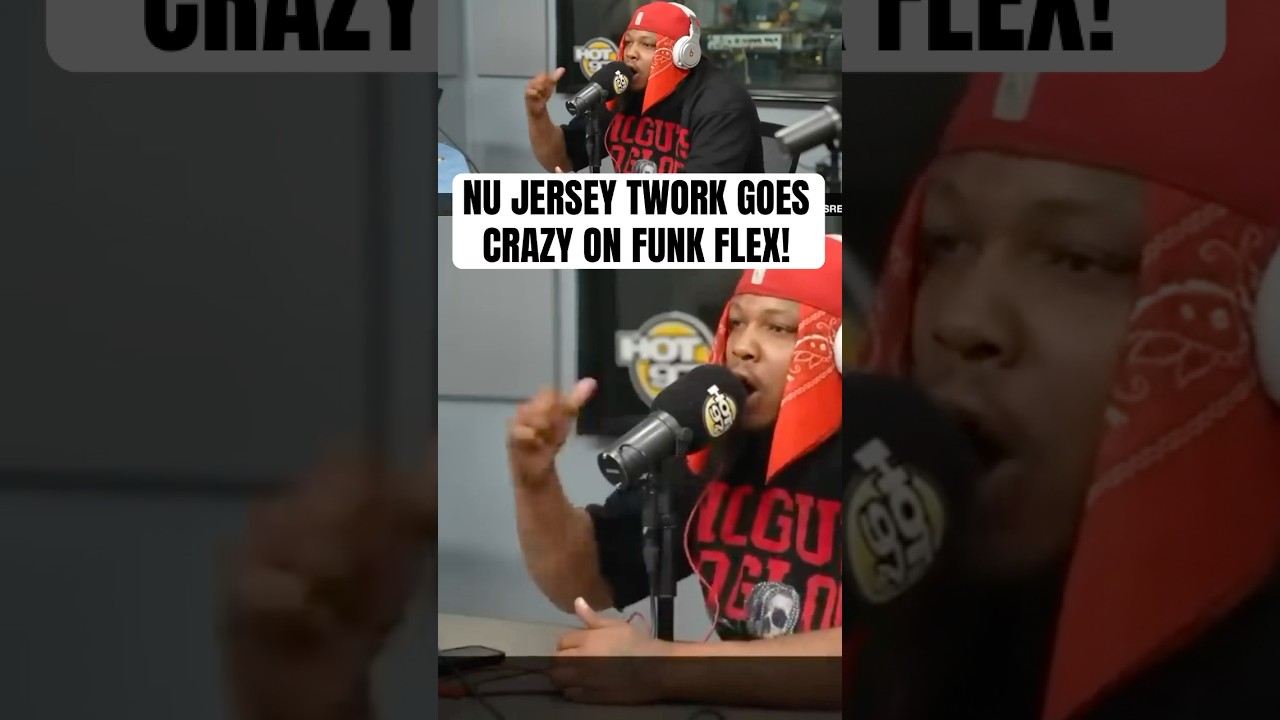 NU JERSEY TWORK Goes CRAZY on FUNK FLEX FREESTYLE! (REMIX)
