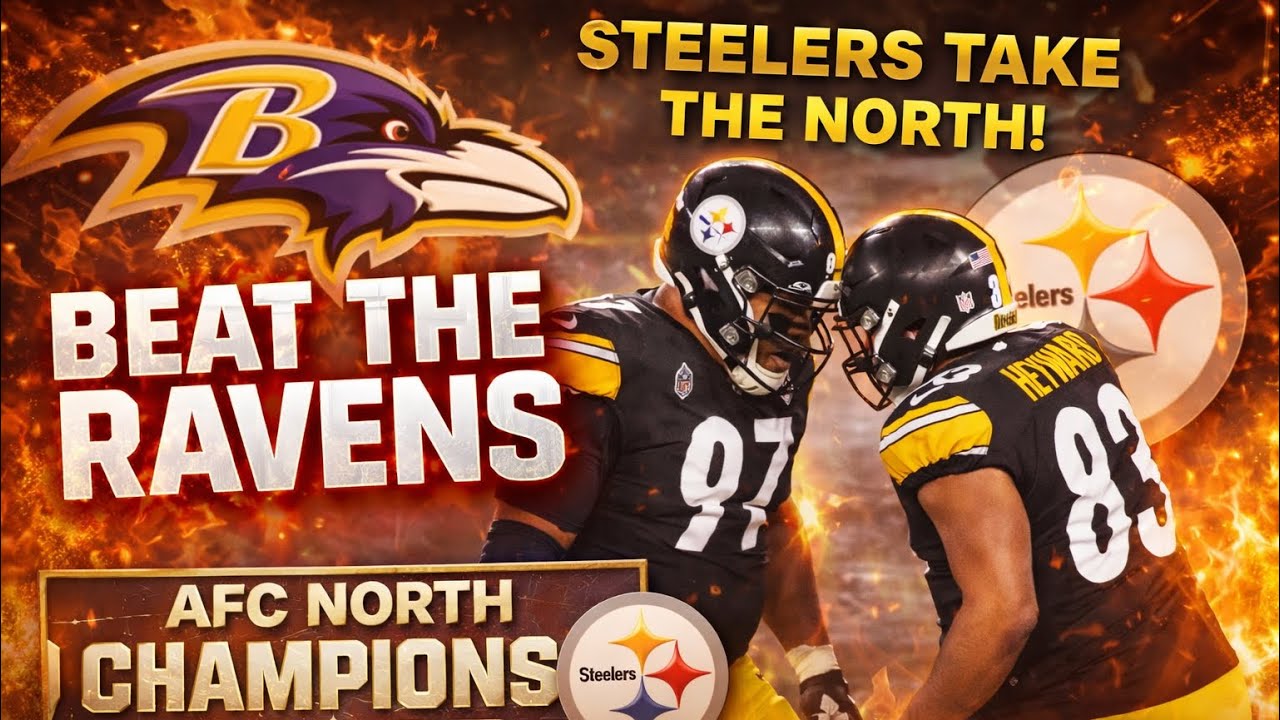 STEELERS ARE KINGS OF THE NORTH