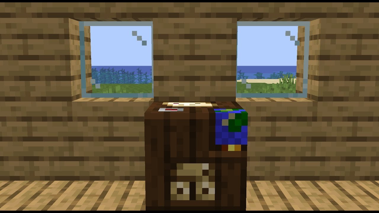 How To Use The Cartography Table In Minecraft 1 14 Youtube