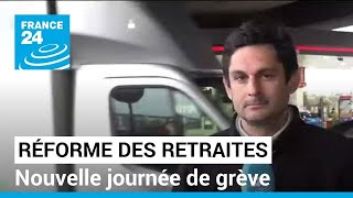 Retraites : 30 % des stations essence sont affectées par la grève en Île-de-France • FRANCE 24