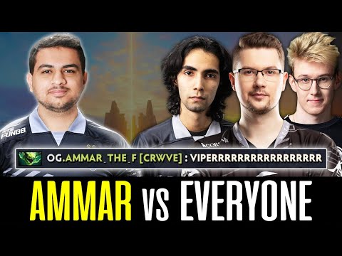 Ammar VIPER vs. Puppey(Guy) SumaiL SaberLight - OPEN ALL CHAT DOTA 2
