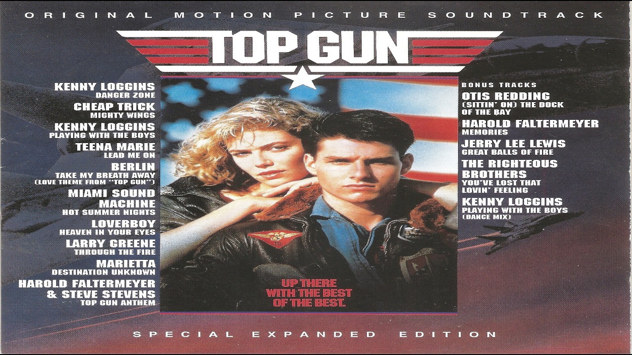 TOP GUN ASES INDOMÁVEIS 1986 TRILHA DO FILME SEGUNDA VERSÃO CD