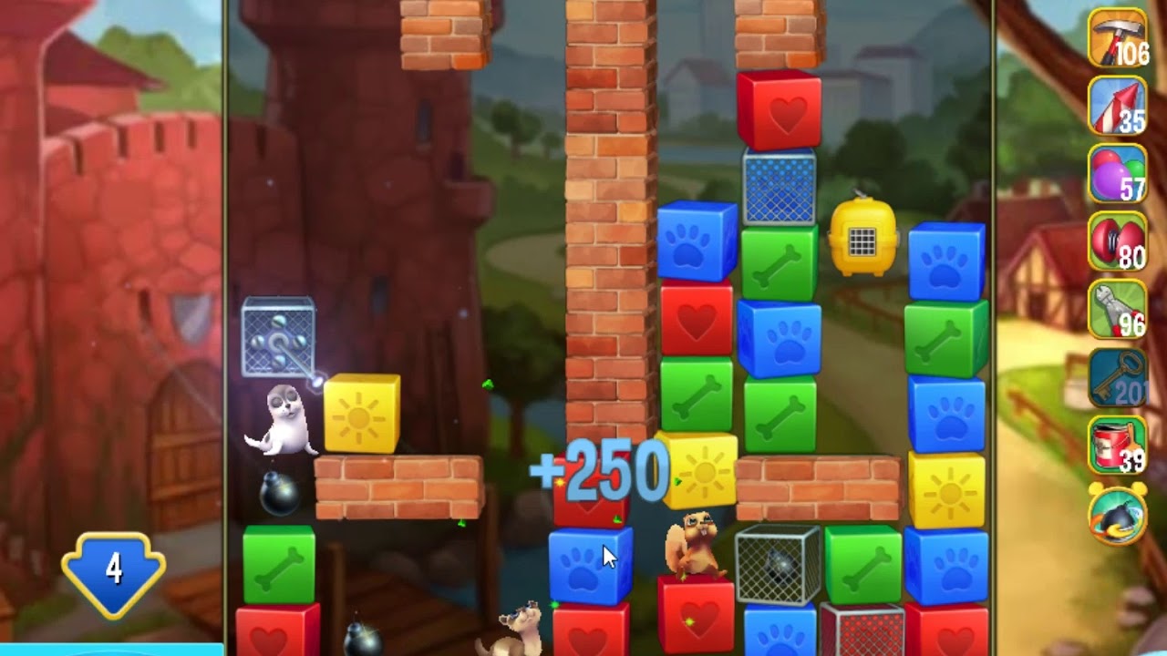 Pet Rescue Saga level 2851 no boosters ►TOBIAS DEAMON◄