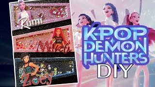 💖DIY K-Pop Demon Hunters Shaker Cards! ✨🔮Rumi, Mika & Zoey Craft Tutorial🎶 #diy #kpop #cards