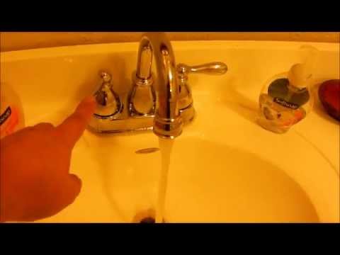 How To Fix Slow Running Bathroom Sink?
