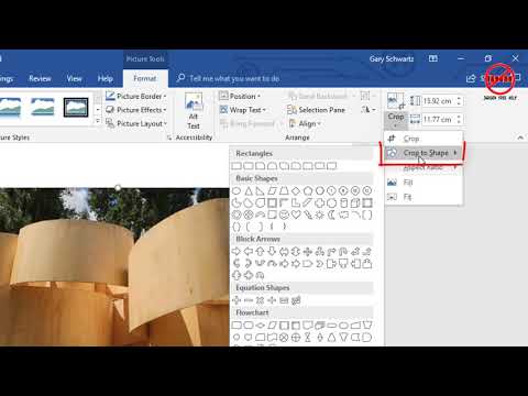 How to Crop Pictures in Word