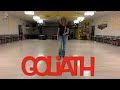 Goliath line dance  teach and dance