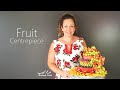 طريقة عمل باسكت فاكهة محورى DIY How To Make Edible Fruit Centrepiece طريقة عمل باسكت فاكهة محورى DIY How To Make Edible Fruit Centrepiece