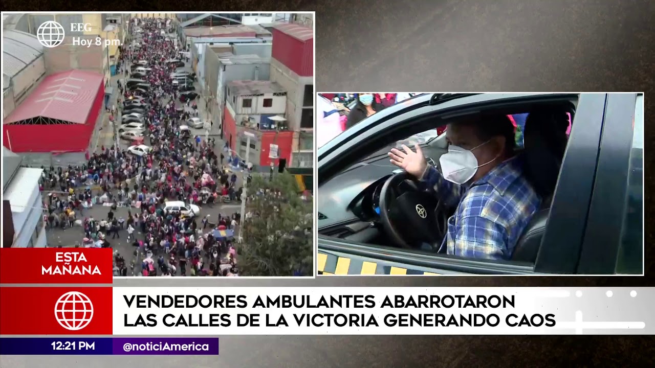 Edición Mediodía: Vendedores ambulantes abarrotaron las calles de La ...