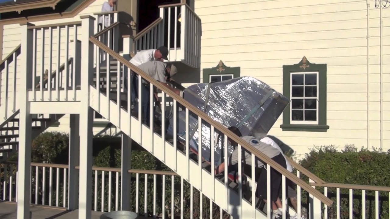 Piano Movers Move Piano To A Unique Gem Of St Helena White Barn A