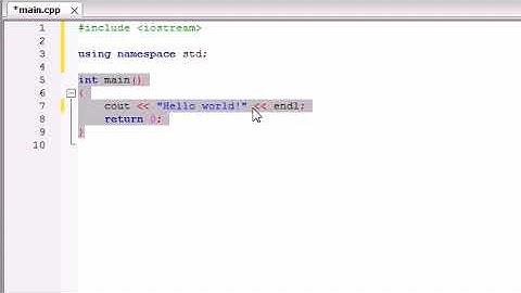 Tutorials 02   Understanding a Simple C++ Program