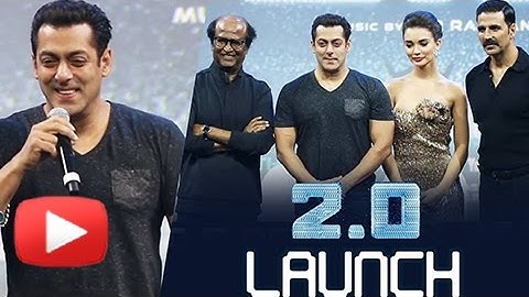 Robot 2.0 First Look Launch With Salman Khan, Akshay Kumar, Rajinikanth