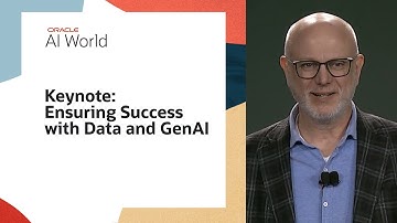 Building the Intelligent Enterprise: Ensuring Success with Data and GenAI at Oracle AI World 2025