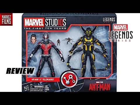 Marvel Legends Yellow Jacket, Ant Man two Pack REVIEW - YouTube