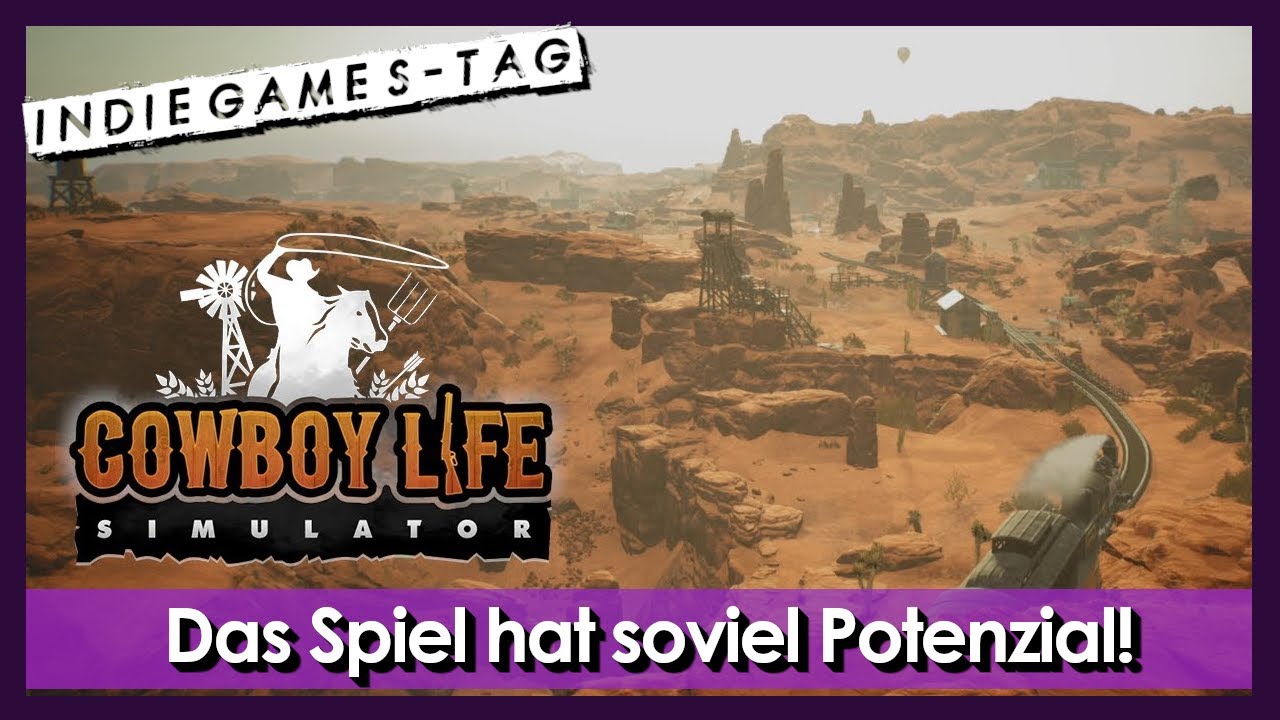Was für eine tolle Cowboy Simulation 🥰 [Cowboy Life Simulator] [Indiegamestag] [Deutsch]