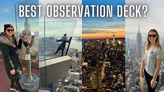 Which NYC Observatory is Best? Ranking New York's Observation Decks! Must Do Buildings & Skyscrapers