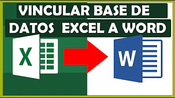 Como vincular Excel con Word. (Combinar correspondencia) 2020