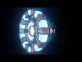 Iron man palladium arc reactor Accurate 3D model turn-around