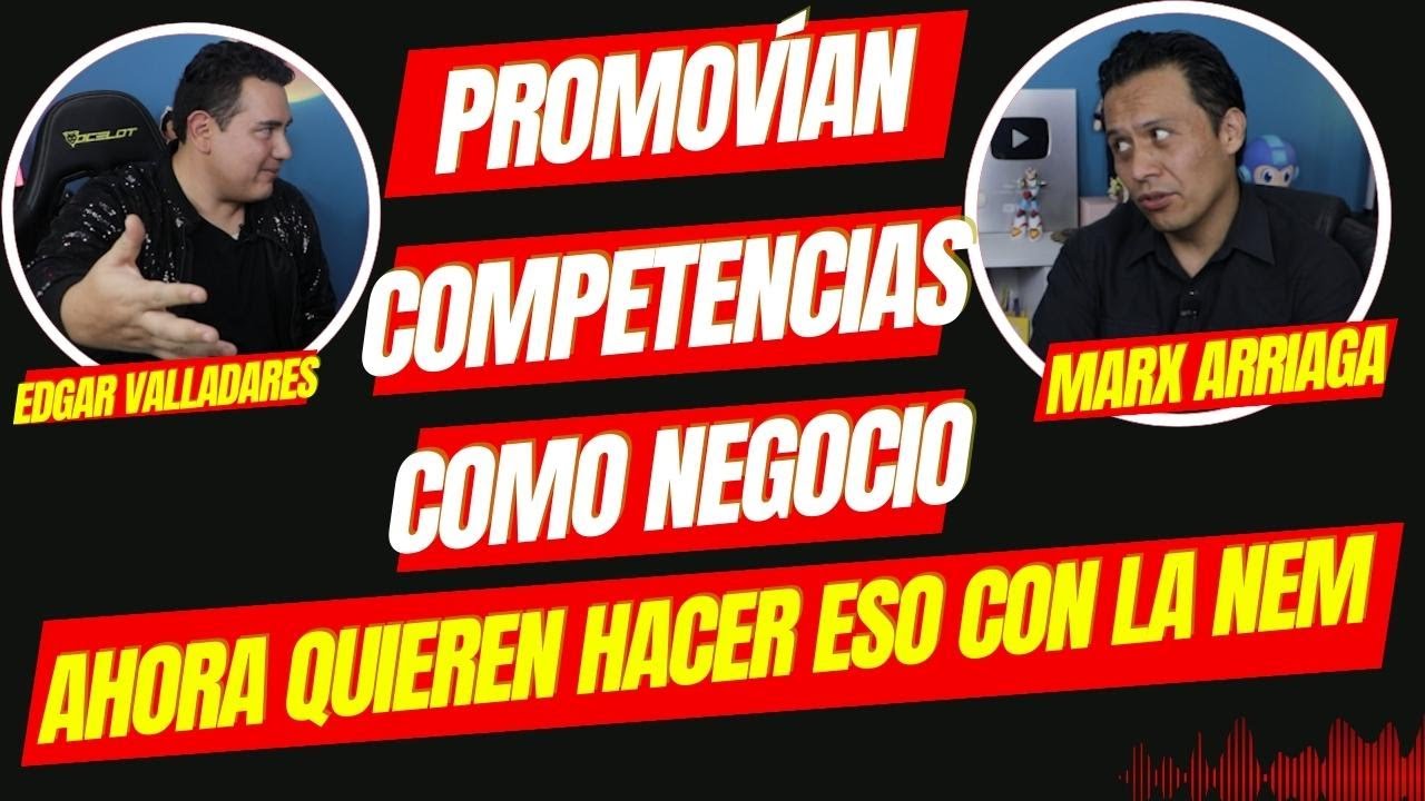 HOY QUIEREN COMERCIALIZAR CON LA NEM | CHARLA CON MARX ARRIAGA | PARTE 1