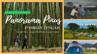 Review Lengkap Camping Ground Keluarga  Panorama Pinus Pasiran Tengah Cijeruk Bogor HJP Land