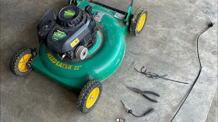 Weed Eater Push Mower Won’t Start? | No spark! How to diagnose and fix the easy way