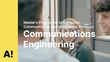 Communications Engineering | Aalto University