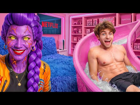 I Survived EVIL Rumi's House Tour! (KPop Demon Hunters)