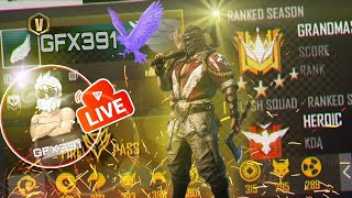 GFX391 Is Live | Freefire Rank Push To Global Top 1 #freefire #freefirelive