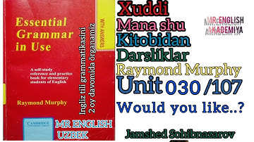 UNIT 30   Would you like.. ?|#Essential_grammar_in_use | #Raymond_Murphy