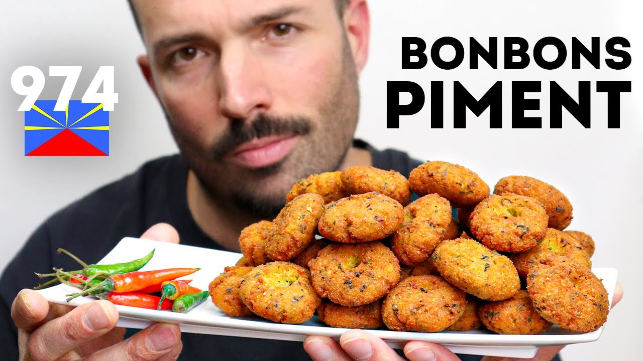 Les BONBONS PIMENT 🇷🇪 (Cuisine Réunionnaise) Beignets Salés Épicés 974