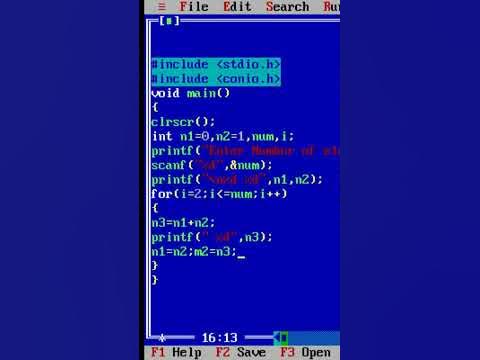 Fibonacci Series Program in C Part 89 | C Programming #cprogramming # ...