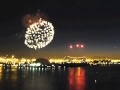 Fireworks  for Cunard&#39;s Queens: A Royal Rendezvous in Long Beach, California