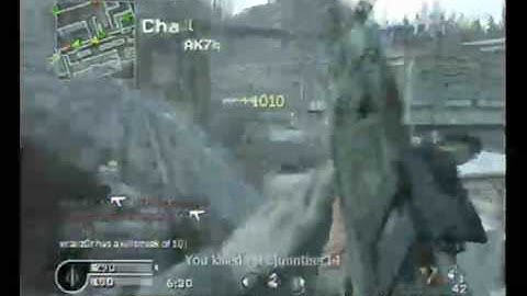 Call of Duty 4 - Team Deathmatch - Pipeline-(G36C)