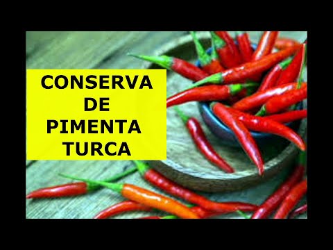 Vídeo: Pimenta Turca