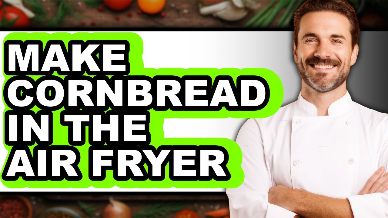 How to Make Cornbread in the Air Fryer (Only Way)