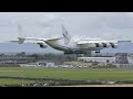 [4K] WORLD’S LARGEST PLANE | ANTONOV AN225 MRIYA Arrives & Departs Prestwick Airport August 2020