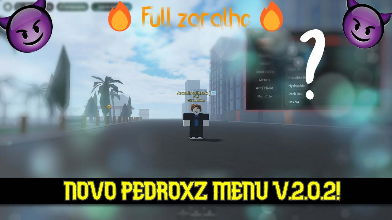 🔥 Lançou | Script para Roleplay/Eb para roblox! (Pedroxz Menu V2.0.2) 🔥