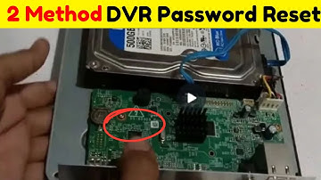2 Simple Hacks to RECOVER Your DVR Password