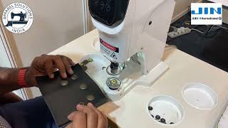 Jin snap button machine( tich button) juki international jin by juki #shortsvideo #viral #trending