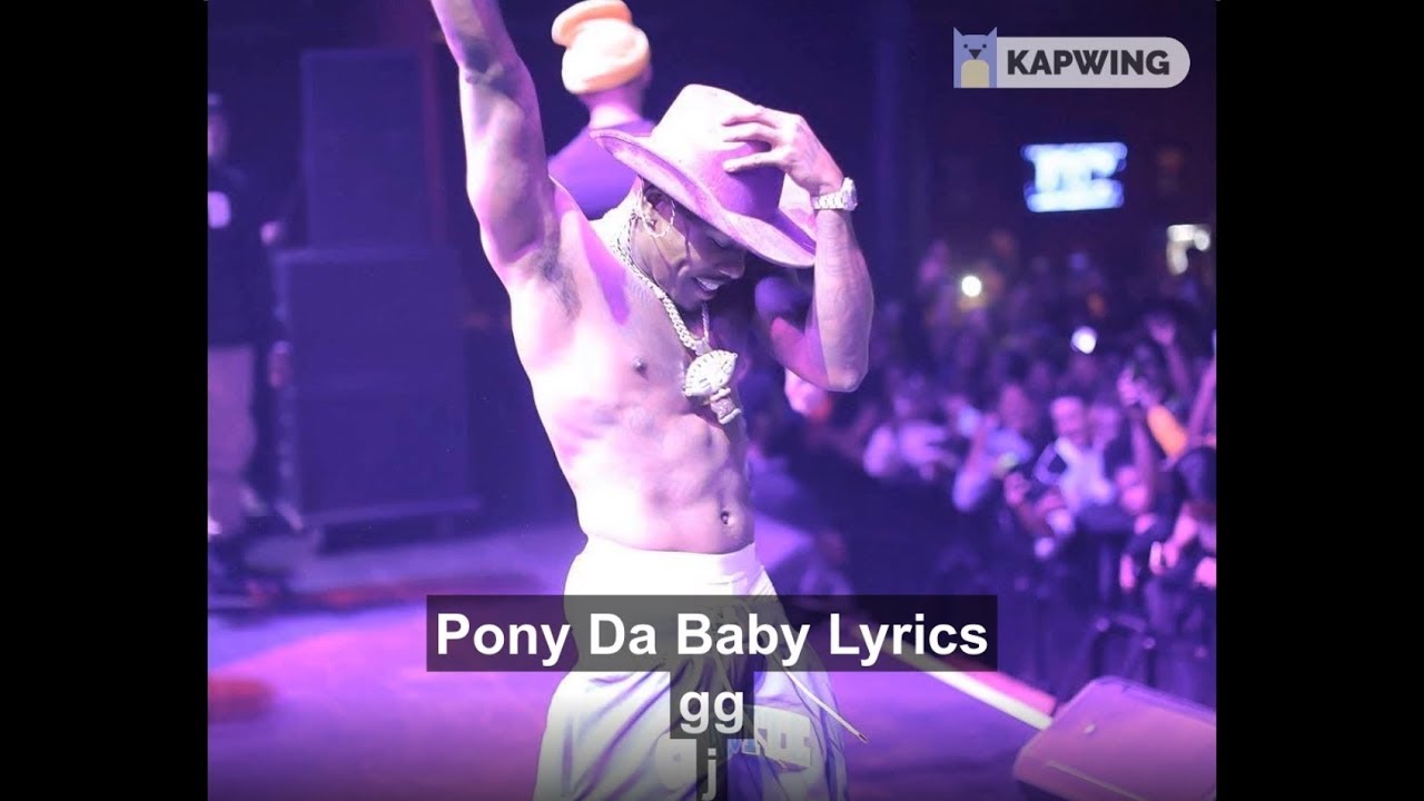 Pony - Da Baby Lyrics
