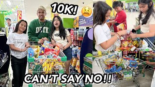 CAN’T SAY NO CHALLENGE!! (GROCERY EDITION) GRABE ANG MAHAL 😫 | Grae and Chloe