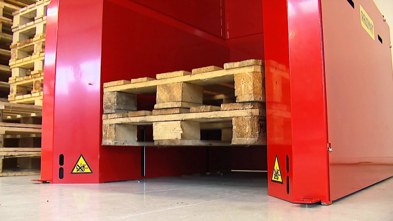 Palletautomaat stapelt en ontstapelt 15 europallets