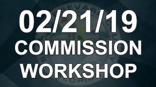 02/21/19 - Brevard County Commission Workshop - Part 3/3 Profile