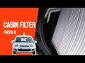 How to replace the cabin filter FIESTA 5 👃