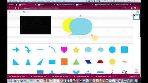 Create a "Spotlight the Rhythm Pattern" Seesaw Activity and Google Slide Activity
