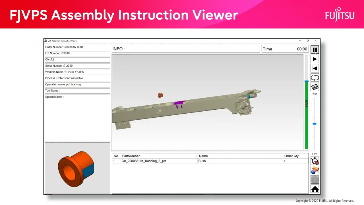 [FJVPS] Assembly Instruction Viewer -Digital Workbench-