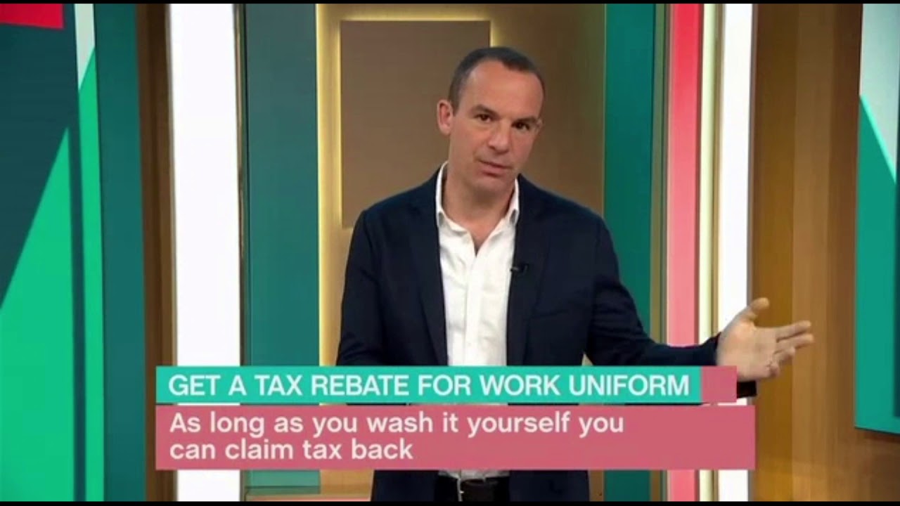 Martin Lewis Uniform Tax Rebate On This Morning YouTube